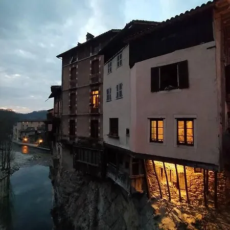 Maison Suspendue Avec Jacuzzi Privatif Pont-en-Royans Exterior foto